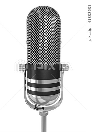 Microphone isolated 3d illustration Microphone isolated 3d illustration 41832635