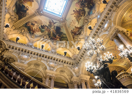 フランス パリ オペラ座の大階段 41836569