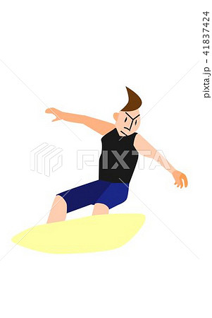 サーフィン　サーファー 41837424