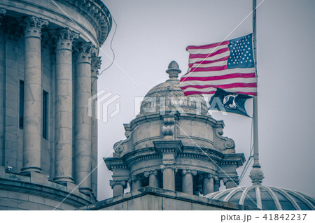 The Rhode Island State House on Capitol Hill   41842237