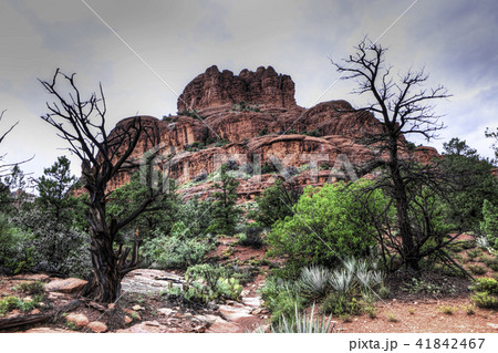 Bell Rock formation at Sedona, Arizona 41842467