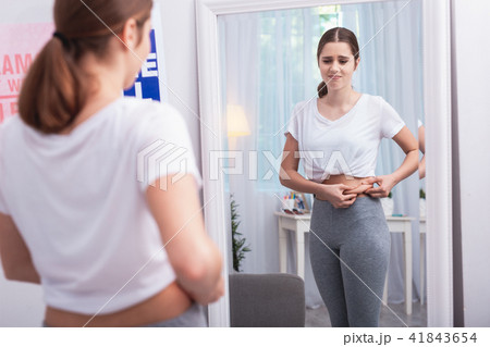Bleak teen girl fighting weight gain Bleak teen girl fighting weight gain 41843654