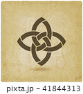abstract intertwining symbol vintage background 41844313