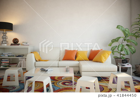 Blank wall interior 41844450