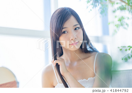 若い女性、ポートレート、ビューティーイメージ 41844792