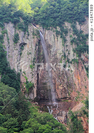 日本の滝百選　米子大瀑布の不動滝 41847889
