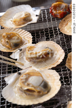 帆立のバーベキュー 41850869