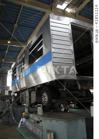 ニューシャトル・丸山車両基地にて 41851114