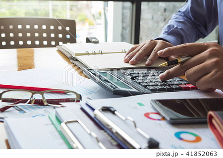 Business and finance concept of office working 41852063