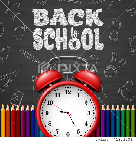 Back to school background with doodle elements on Back to school background with doodle elements on 41853201