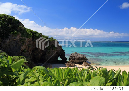 宮古島　池間島ハート岩 41854354