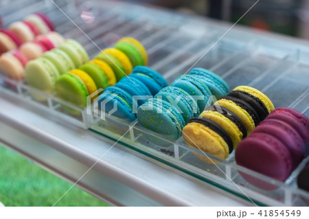 colorful cake macaron or sweet macaroons colorful cake macaron or sweet macaroons 41854549