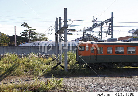 軽井沢駅の外れに留置中の169系 軽井沢駅の外れに留置中の169系 41854999