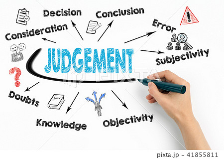 Judgement, Law and justice concept 41855811