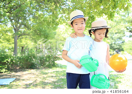 公園で遊ぶ子供 公園で遊ぶ子供 41856164