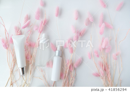 makeup cosmetic product. beauty fashion flat lay. 41856294