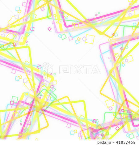 テクスチャー　レインボー　フレーム 41857458