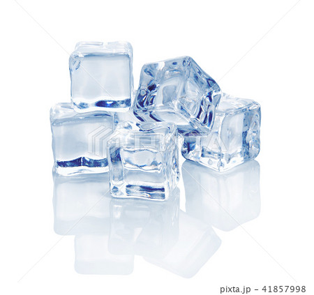 ice isolated on white background. ice isolated on white background. 41857998