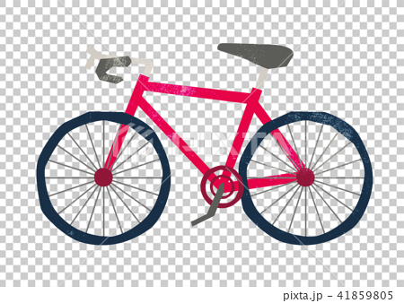 自転車 イラスト おしゃれのイラスト素材 41859805 Pixta