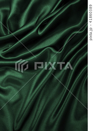 Smooth elegant green silk or satin luxury cloth Smooth elegant green silk or satin luxury cloth 41860389