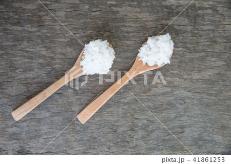 Spoon wood on wooden texture. Spoon wood on wooden texture. 41861253