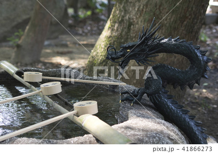 水盤と吐水龍 41866273