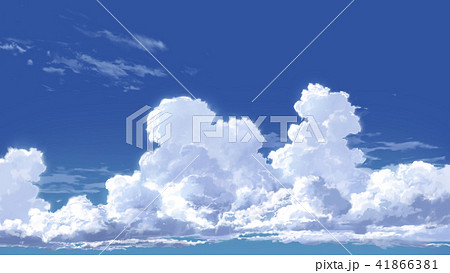 青空と入道雲 青空と入道雲 41866381