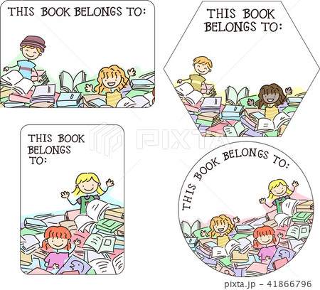 Stickman Kids Book Platelets Design Illustration Stickman Kids Book Platelets Design Illustration 41866796