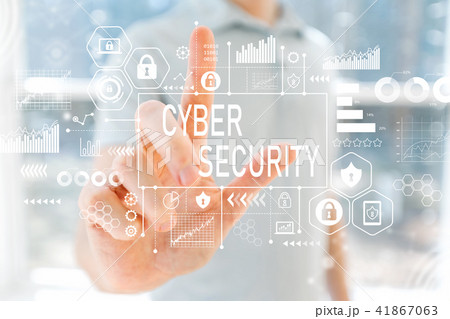 Cyber Security with young man Cyber Security with young man 41867063