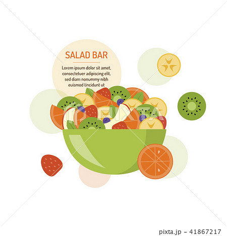 Salad bar banner Salad bar banner 41867217