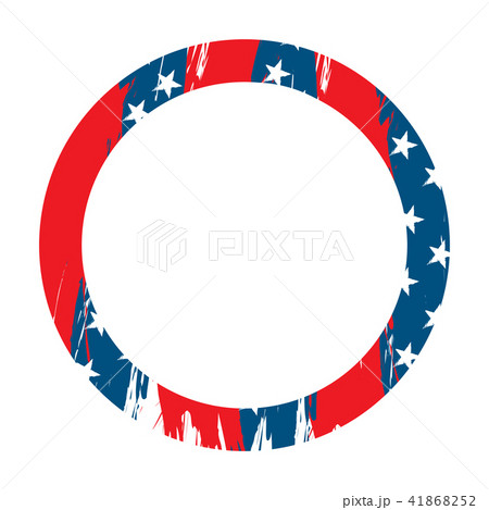 Isaolated empty american campaign button Isaolated empty american campaign button 41868252