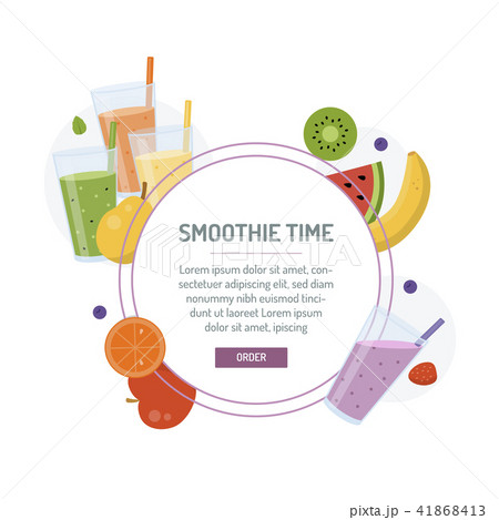 Smoothie bar banner 41868413