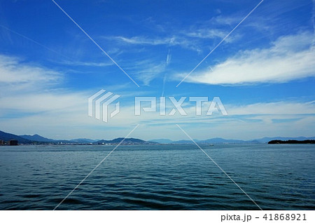 宮島　広島　フェリー　厳島　旅客船乗場　 41868921