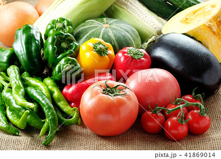 夏野菜の写真素材