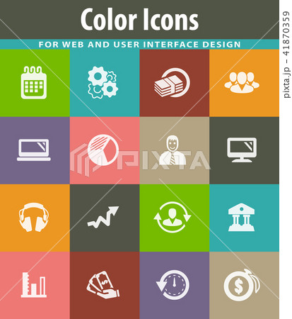 Business management and human resources icons set Business management and human resources icons set 41870359