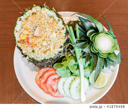 Pineapple fried rice Pineapple fried rice 41870498
