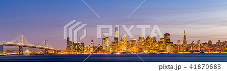 San Francisco downtown skyline San Francisco downtown skyline 41870683