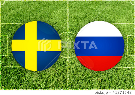 Sweden vs Russia football match Sweden vs Russia football match 41871548