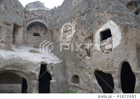 トルコ　世界遺産　カッパドキア　隠れ修道士の里　ソーアンル渓谷　　 41872485