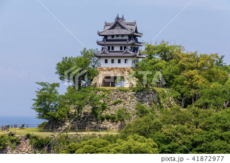 洲本城 西の丸より天守閣を望む 洲本城 西の丸より天守閣を望む 41872977