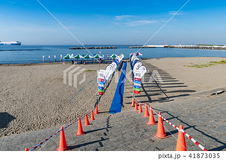 トライアスロン大会スイム会場 41873035