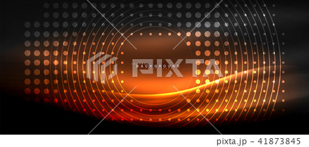 Neon glowing lines, magic energy space light concept, abstract background wallpaper design Neon glowing lines, magic energy space light concept, abstract background wallpaper design 41873845