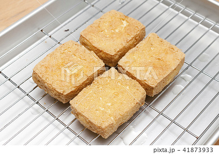 厚揚げの油きり 41873933