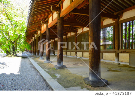 法隆寺　東院伽藍　東廻廊 41875187