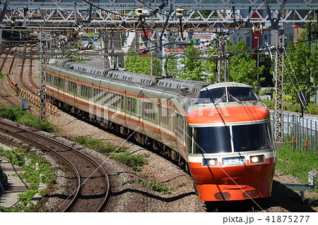 小田急ロマンスカーlseの写真素材