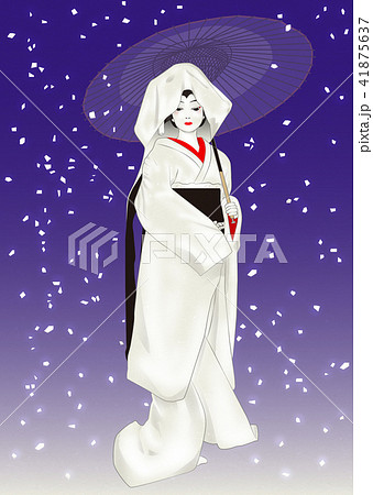 鷺娘　歌舞伎 41875637