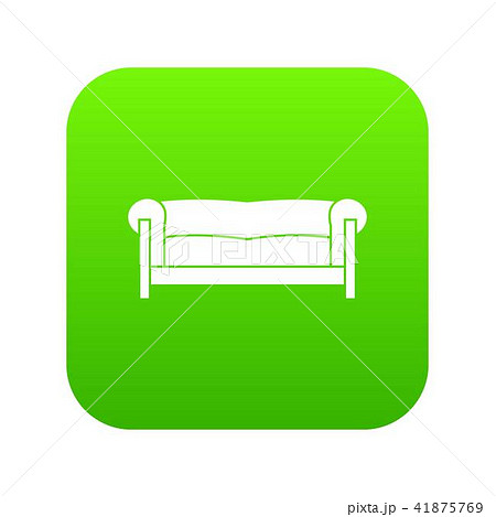 Sofa icon digital green Sofa icon digital green 41875769