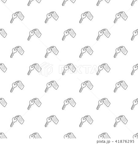 Room key at hotel pattern vector seamless 41876295