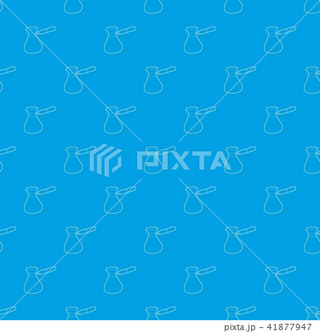 Cezve pattern vector seamless blue 41877947