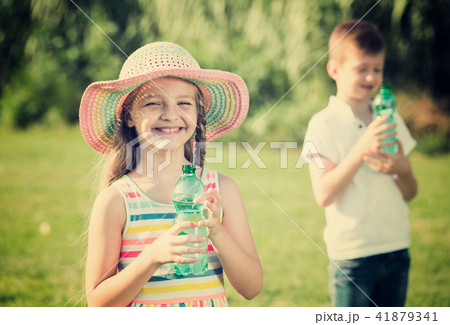 girl drinking water girl drinking water 41879341